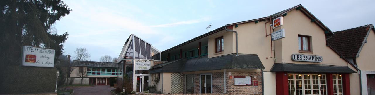 Hotel Les Deux Sapins Cailly-sur-Eure ภายนอก รูปภาพ